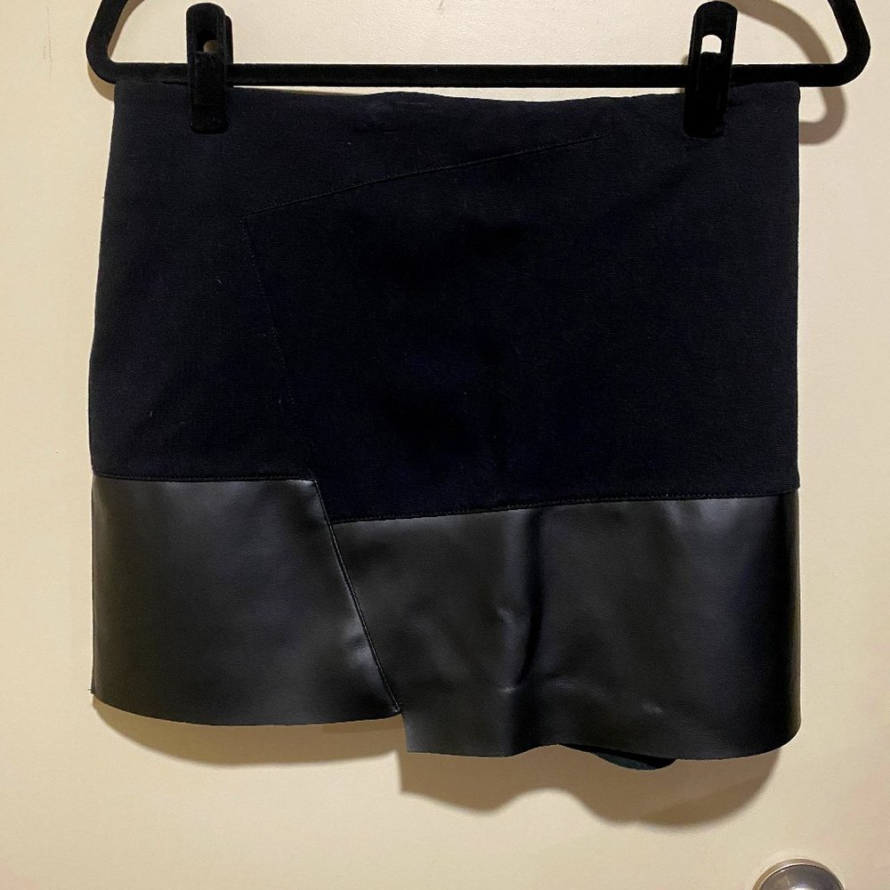 5/48 Mini Skirt - with Vegan Leather NWOT